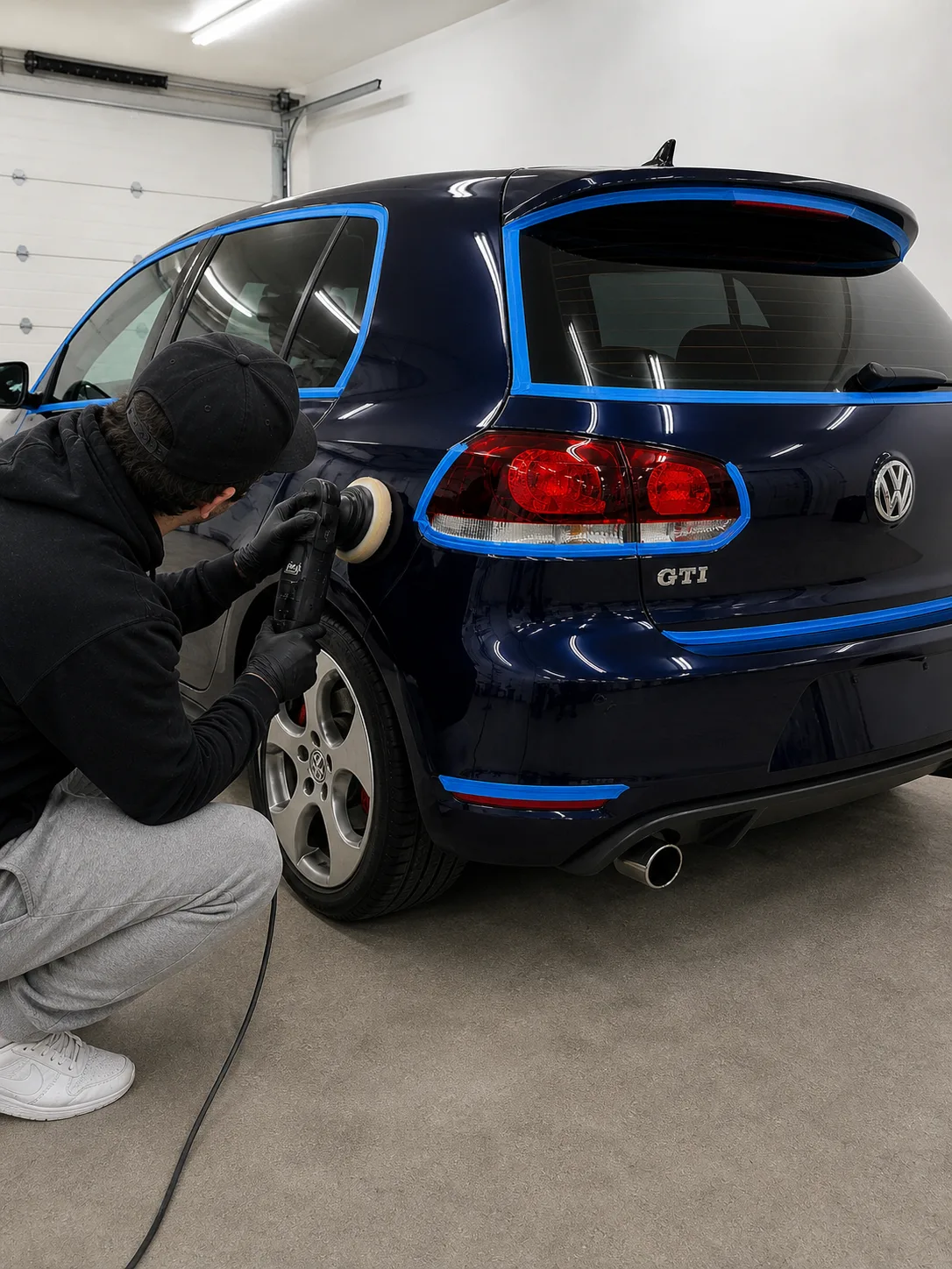 Pulido profesional de autos en Prime Wash Detailing